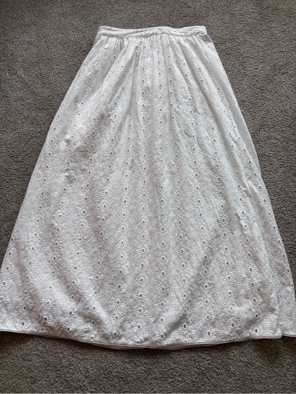 Z Supply White Eyelet Maxi Dress - Classic Summer Style